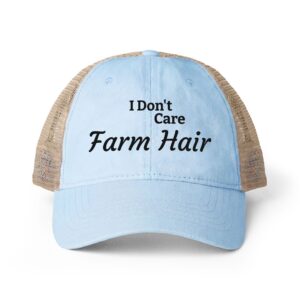 Women's Washed Mesh-Back Cap