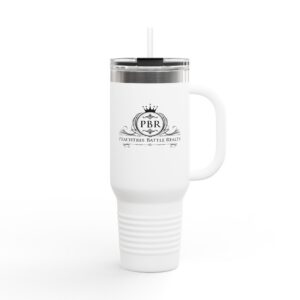 Insulated Travel Mug — PBR Yacht Club Crest 40oz Stainless Tumbler