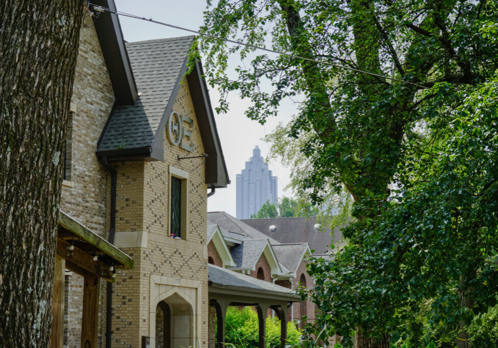 Atlanta skyline from Georgia Techs campus